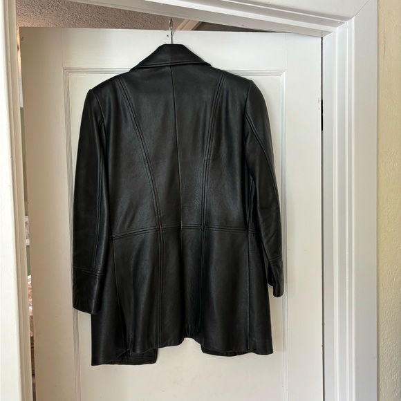 Leather blazer. Just like the Veja leather blazer. - Picture 2 of 4